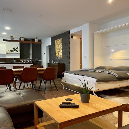 Apartment Leipzig Waldstrassenviertel Loft Terrasse, Redbull Arena מראה חיצוני תמונה