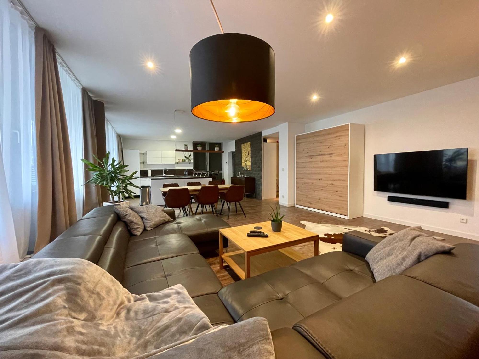 Apartment Leipzig Waldstrassenviertel Loft Terrasse, Redbull Arena מראה חיצוני תמונה